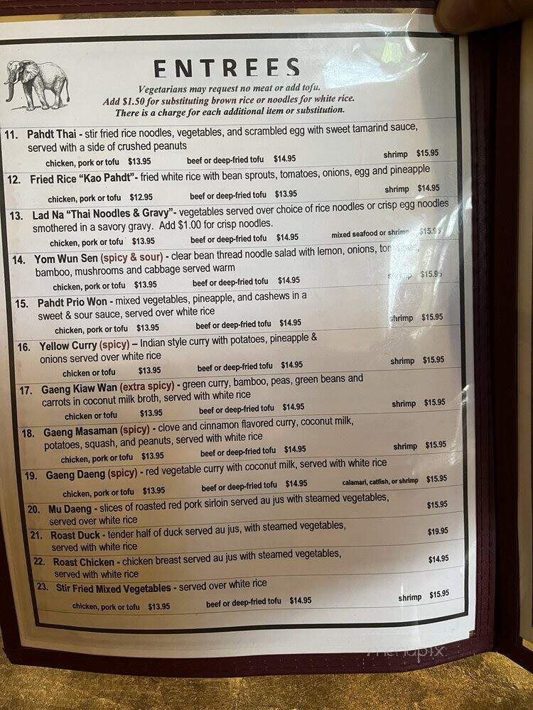 Mountain Thai - Lakeside, AZ menu_pic
