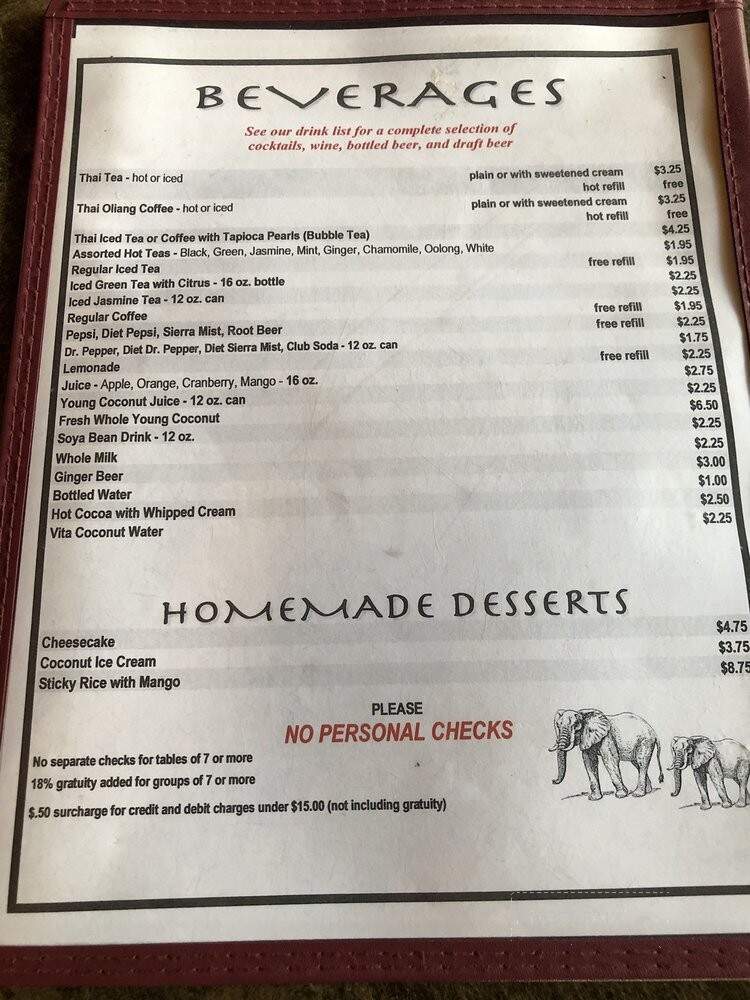 Mountain Thai - Lakeside, AZ menu_pic