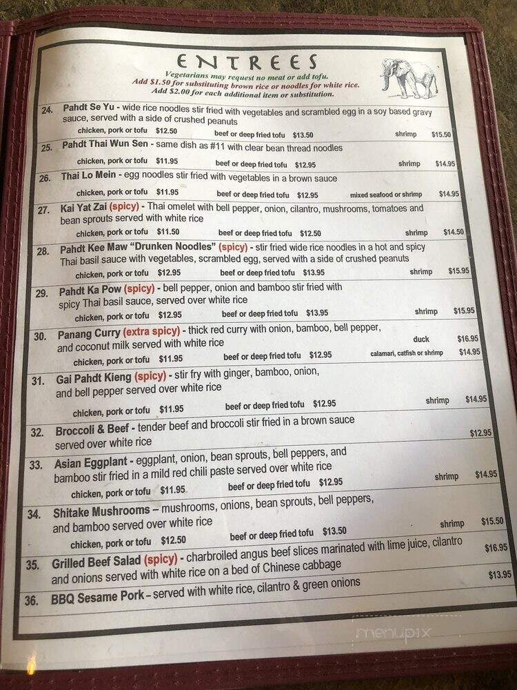 Mountain Thai - Lakeside, AZ menu_pic