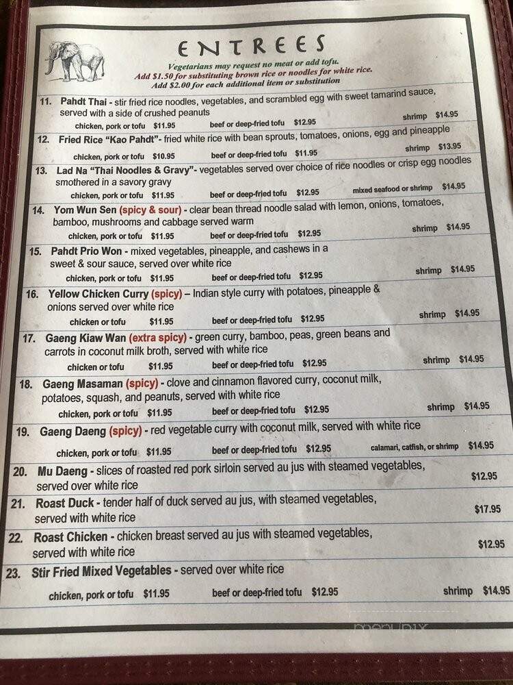Mountain Thai - Lakeside, AZ menu_pic