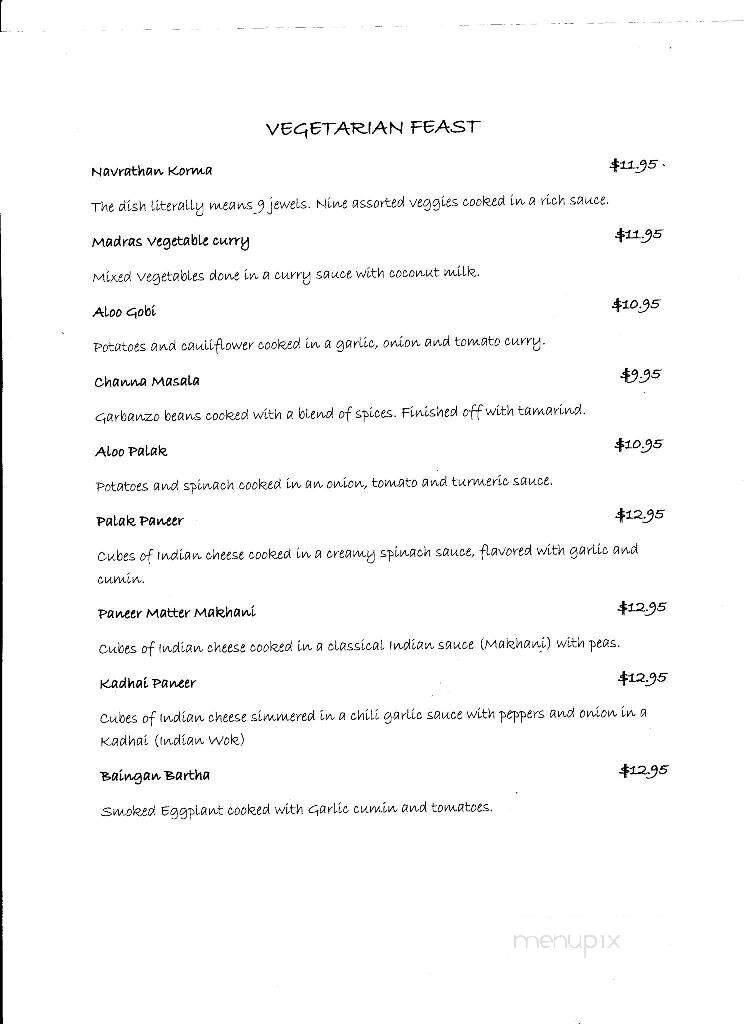 Baba's Authentic Indian Restaurant - Nelson, BC menu_pic