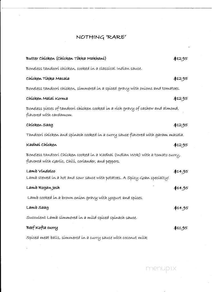 Baba's Authentic Indian Restaurant - Nelson, BC menu_pic