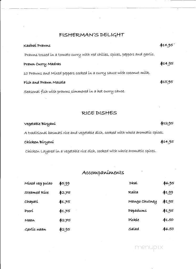 Baba's Authentic Indian Restaurant - Nelson, BC menu_pic