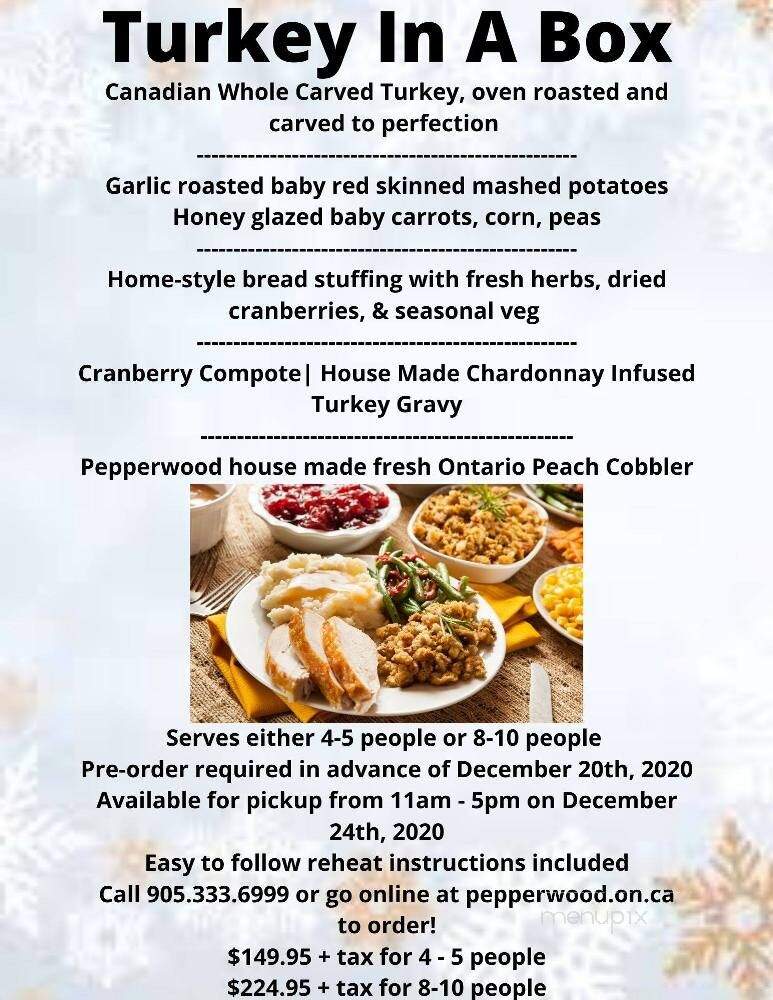 Pepperwood Bistro Brewery & Catering - Burlington, ON