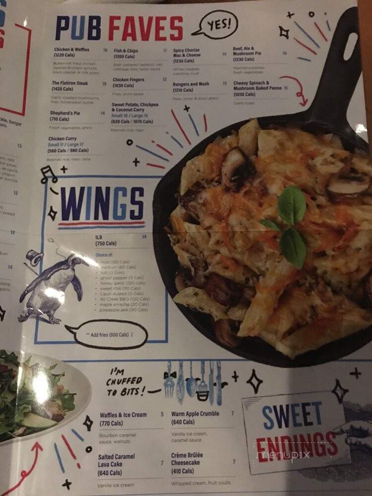 Moose & Firkin - Vaughan, ON menu_pic