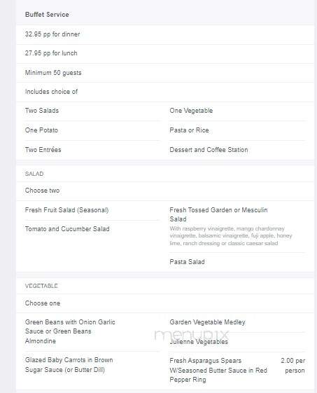Lehmann Mansion - Lake Villa, IL menu_pic