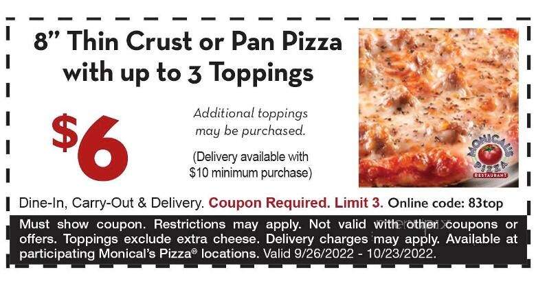 Monical's Pizza - Canton, IL menu_pic