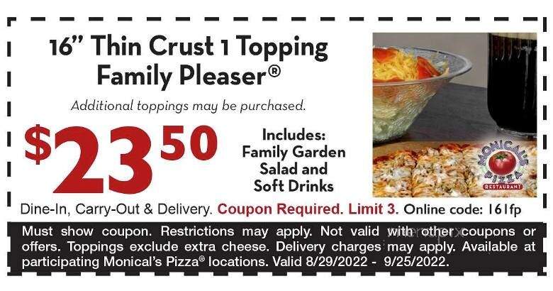 Monical's Pizza - Canton, IL menu_pic