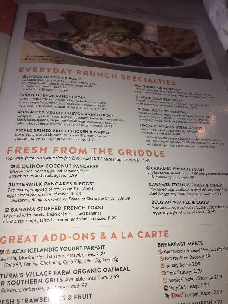 Silver Diner - Greenbelt, MD menu_pic