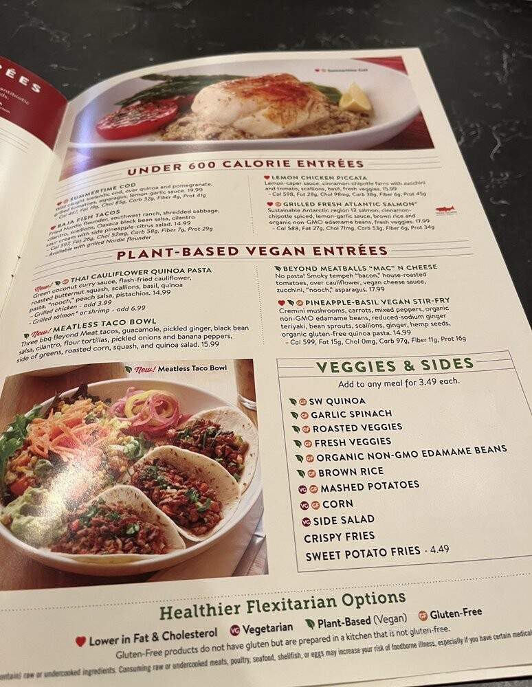 Silver Diner - Greenbelt, MD menu_pic