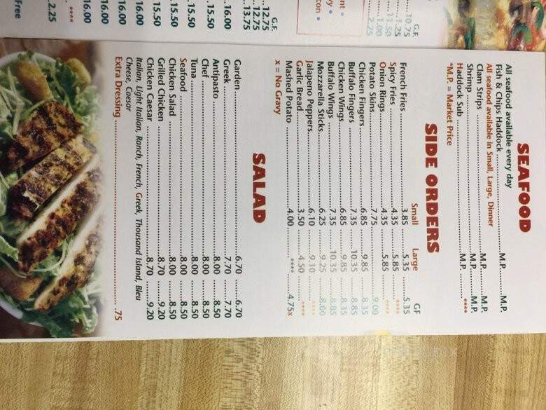 Northbridge House Of Pizza - Northbridge, MA menu_pic