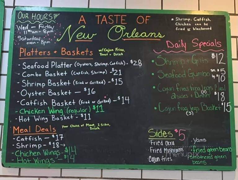 Ted & Wally's Ice Cream Shop - Omaha, NE menu_pic