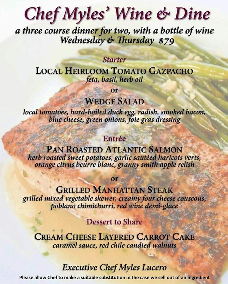 Prairie Star - Bernalillo, NM menu_pic
