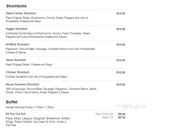 House Of Pizza - Laurens, SC menu_pic