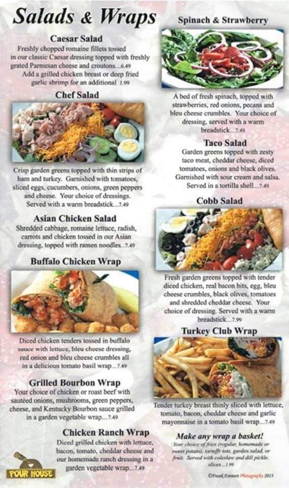 Pour House - Siren, WI menu_pic
