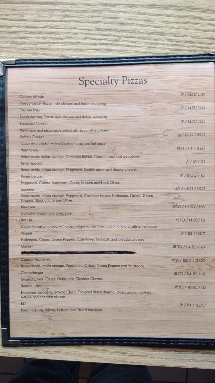 Twin Bay Resort - Tomahawk, WI menu_pic