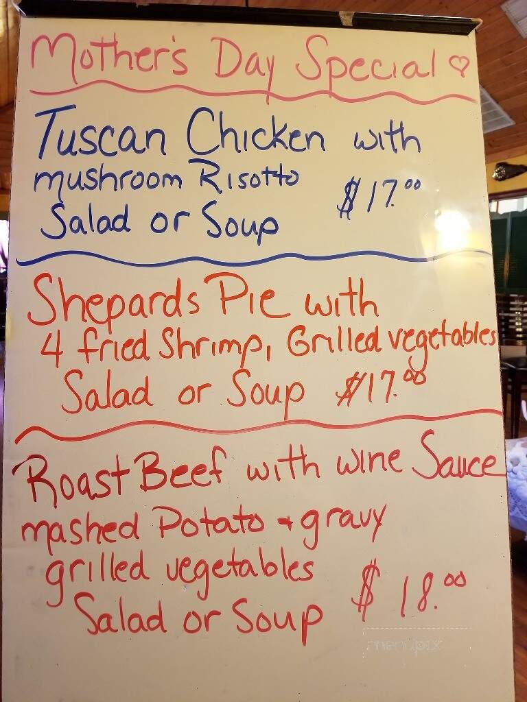 Mountain Top Cafe - Phelan, CA menu_pic