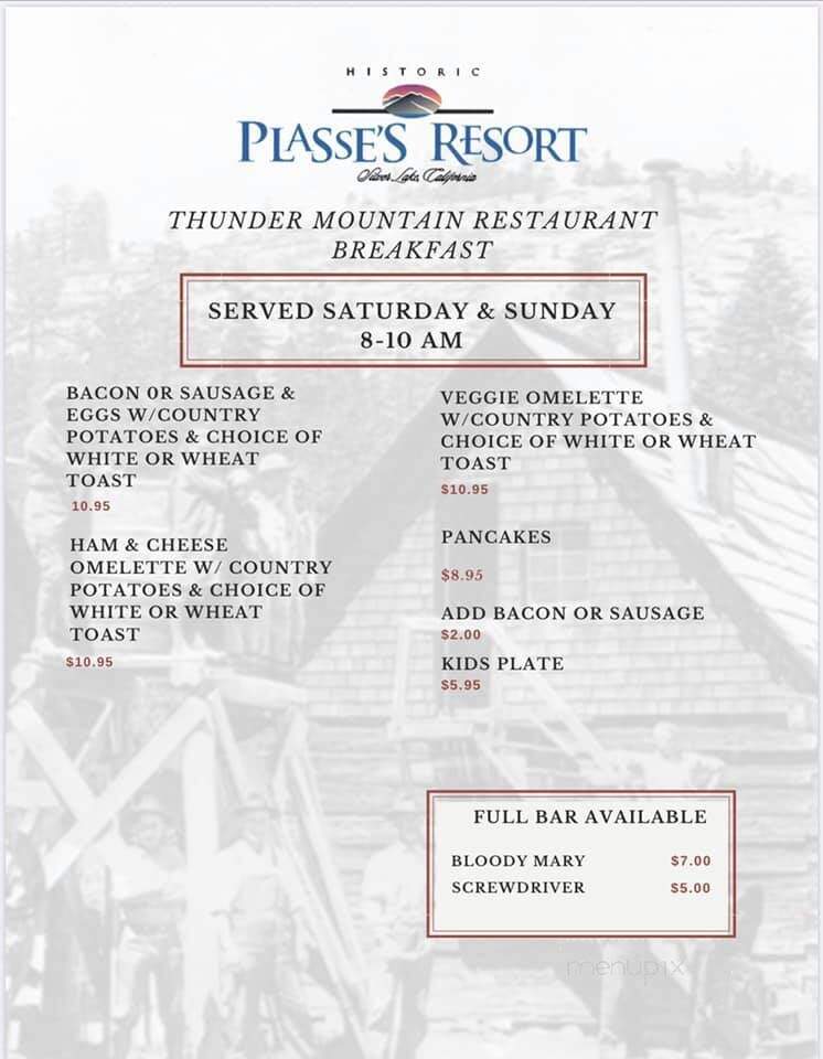 Plasse's Resort - Pioneer, CA