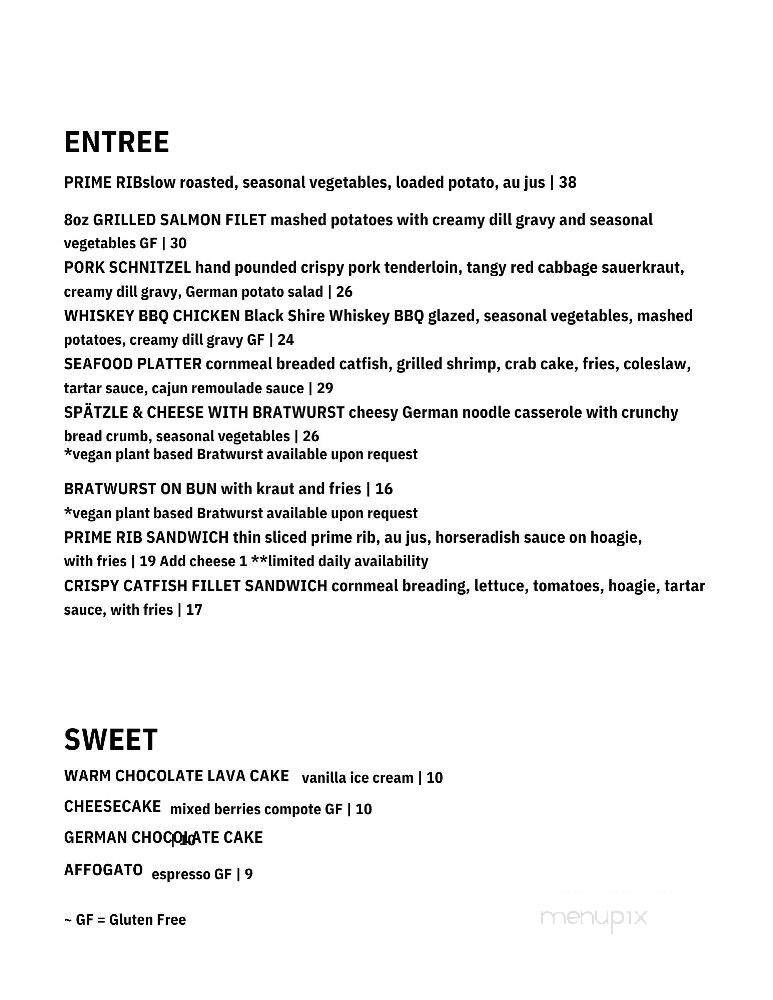 Tin Mill Restaurant - Hermann, MO menu_pic