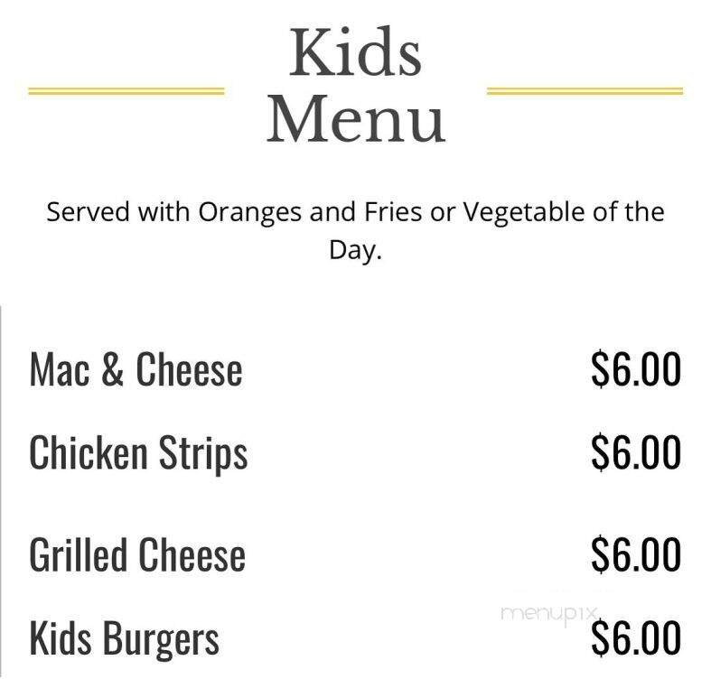 Tin Mill Restaurant - Hermann, MO menu_pic