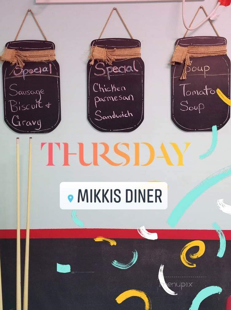 Mikki's Diner - Ashtabula, OH menu_pic