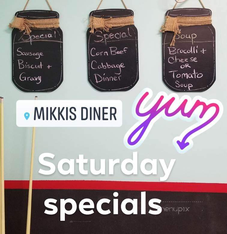 Mikki's Diner - Ashtabula, OH menu_pic