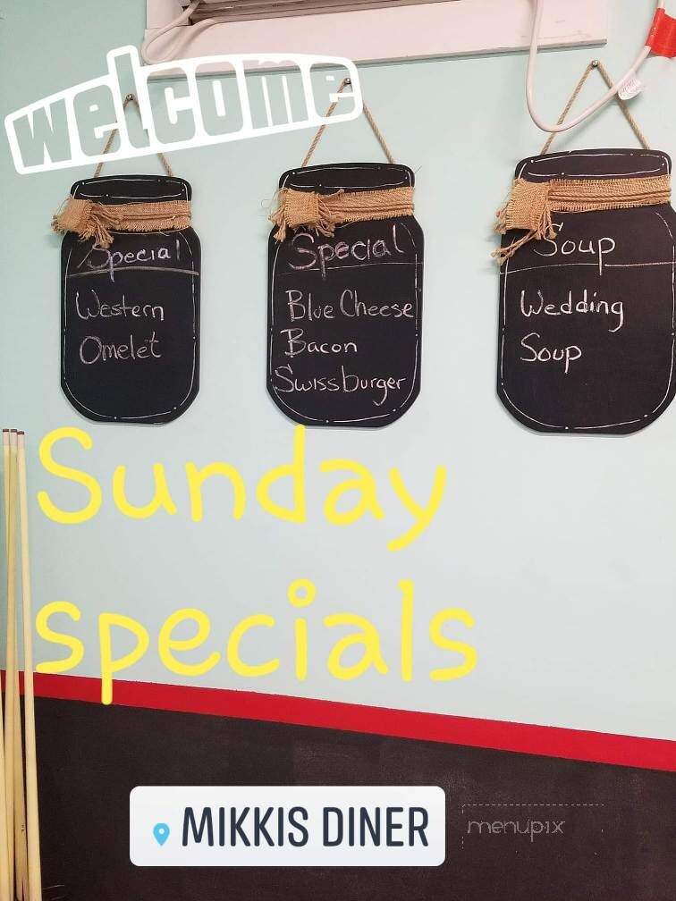 Mikki's Diner - Ashtabula, OH menu_pic