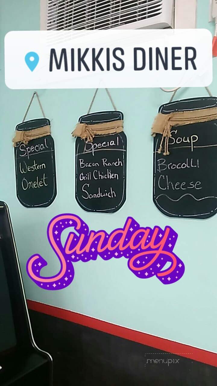 Mikki's Diner - Ashtabula, OH menu_pic