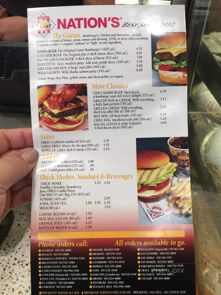 Nation's Giant Hamburgers - Stockton, CA