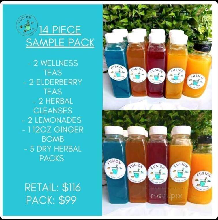 Fusion Smoothie & Juice Bar - Summerville, SC menu_pic