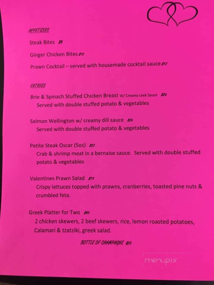 Duffer's Den - Blind Bay, BC menu_pic