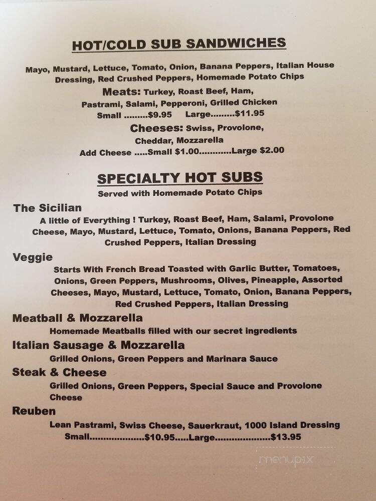 Giannelli's a Taste of Italy - Grants Pass, OR menu_pic