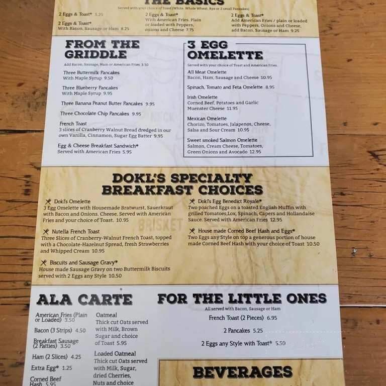 Dokl's Meat Market - Comstock Park, MI menu_pic