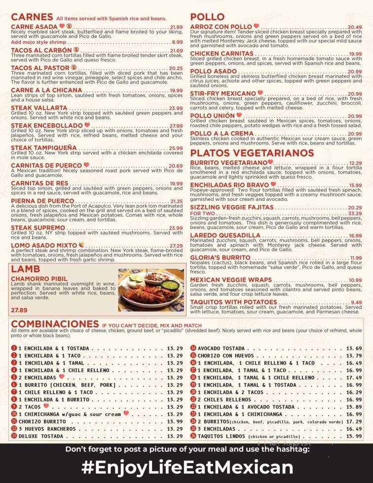 Puerto Vallarta - Fairfield, CT menu_pic