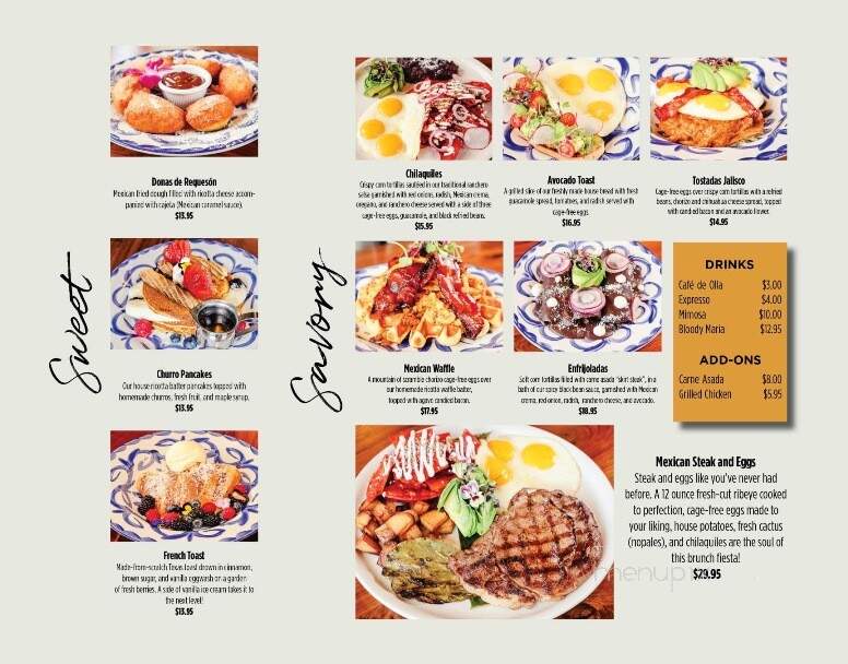 Puerto Vallarta - Fairfield, CT menu_pic