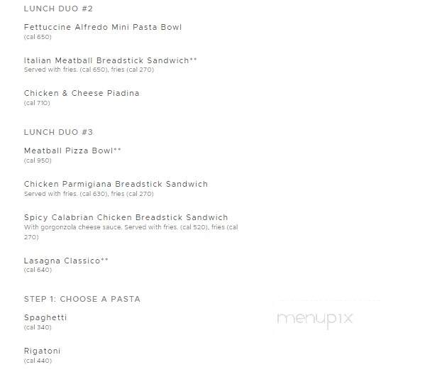 Olive Garden - Catoosa, OK menu_pic