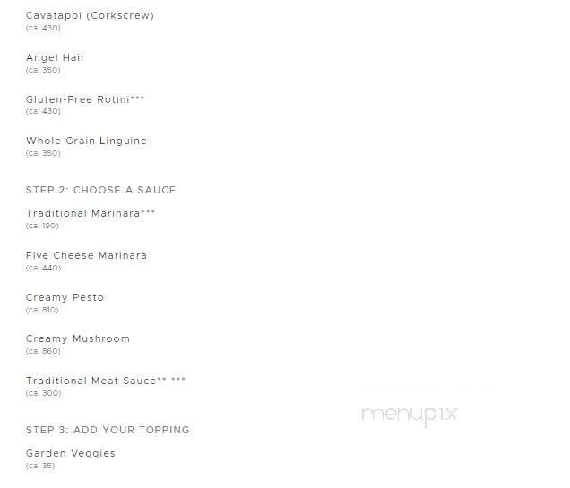 Olive Garden - Catoosa, OK menu_pic