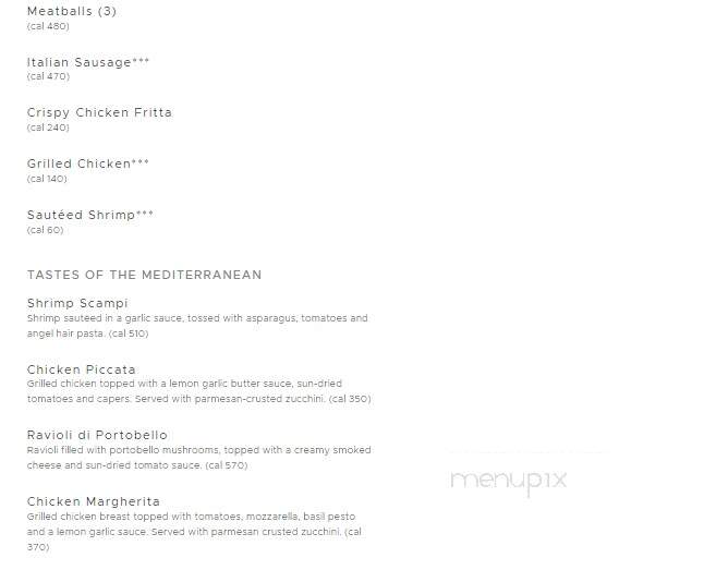 Olive Garden - Catoosa, OK menu_pic