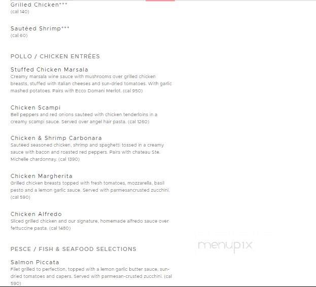 Olive Garden - Catoosa, OK menu_pic