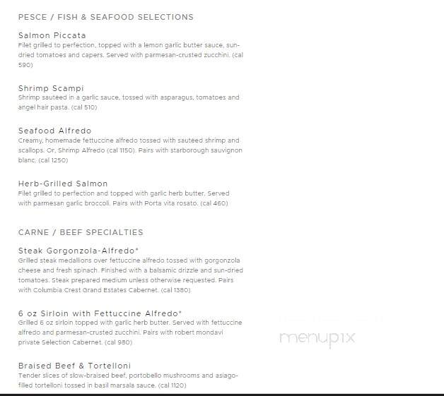 Olive Garden - Catoosa, OK menu_pic