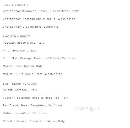 Olive Garden - Catoosa, OK menu_pic