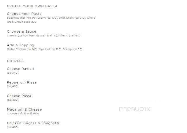 Olive Garden - Catoosa, OK menu_pic