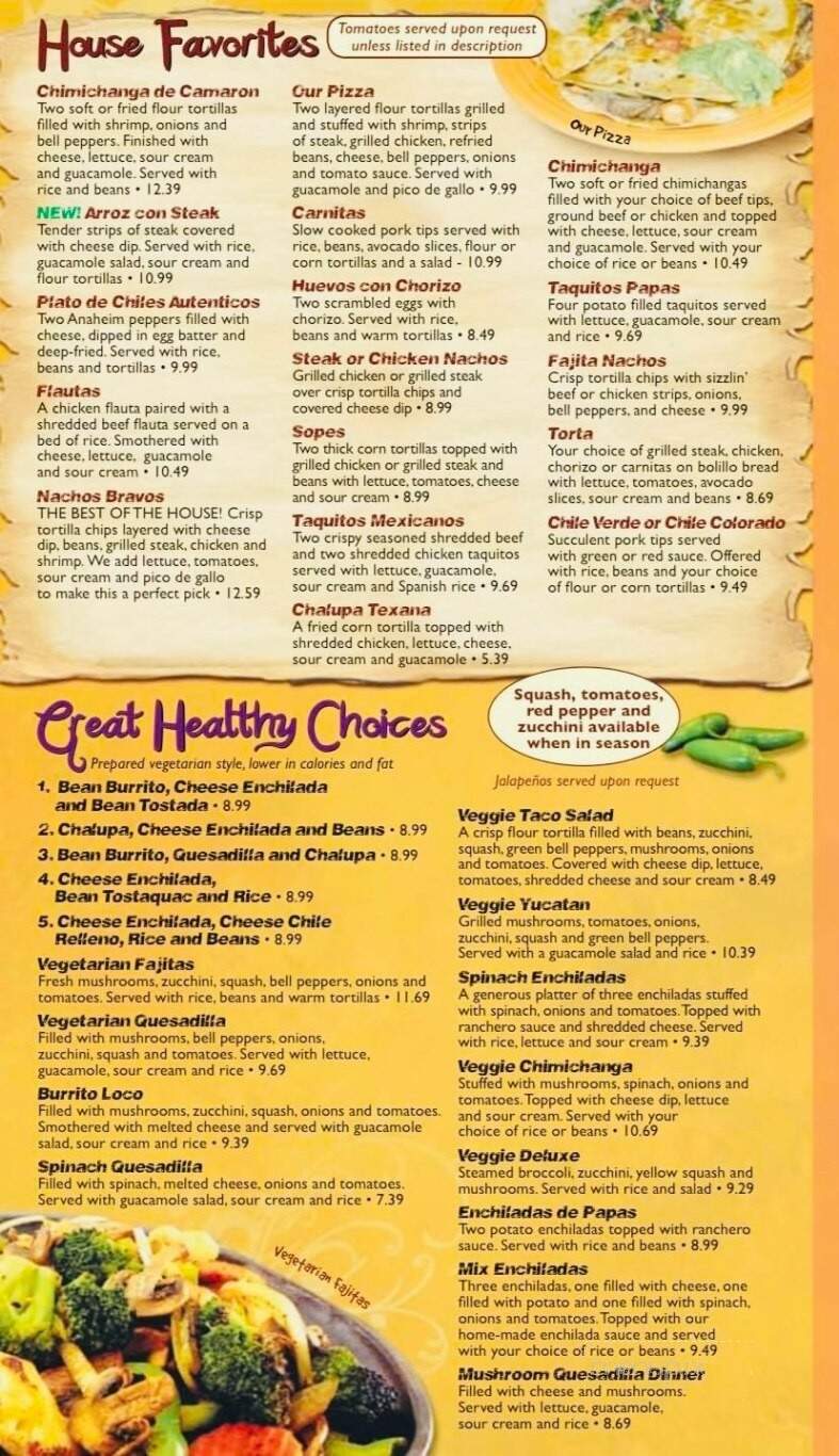 Little Mexico - Crawfordsville, IN menu_pic