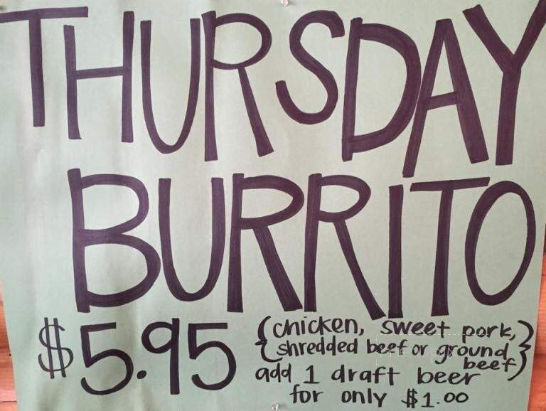 Cafe Sabor - Island Park, ID menu_pic
