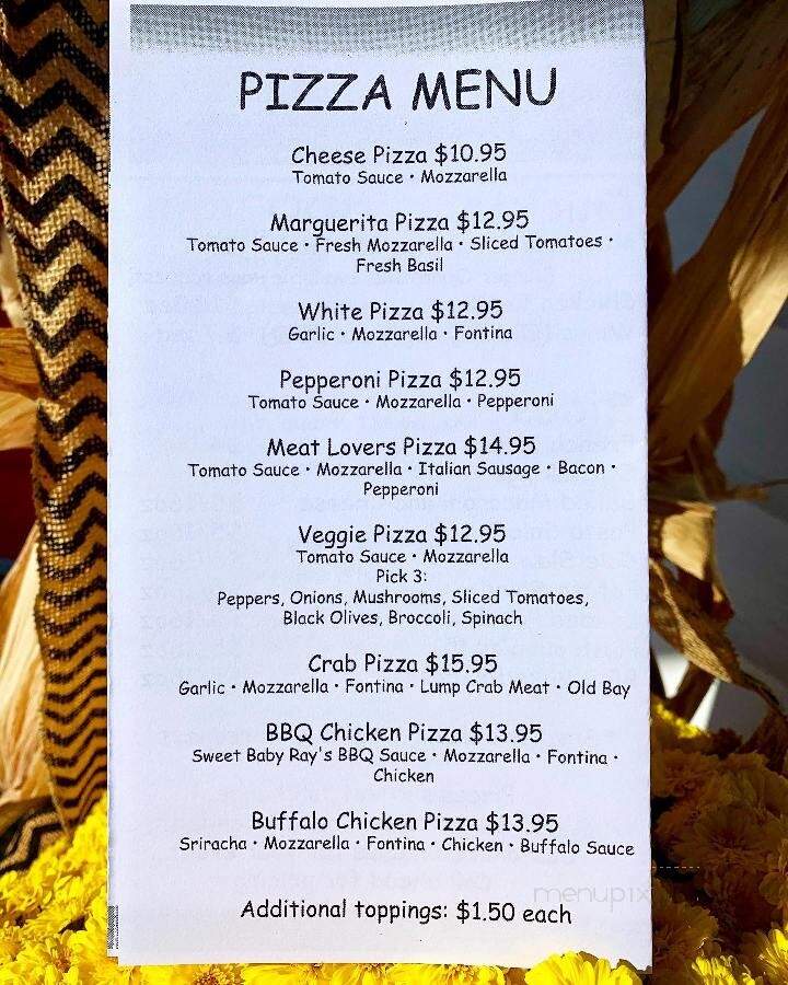 JB Seafood - Middletown, MD menu_pic