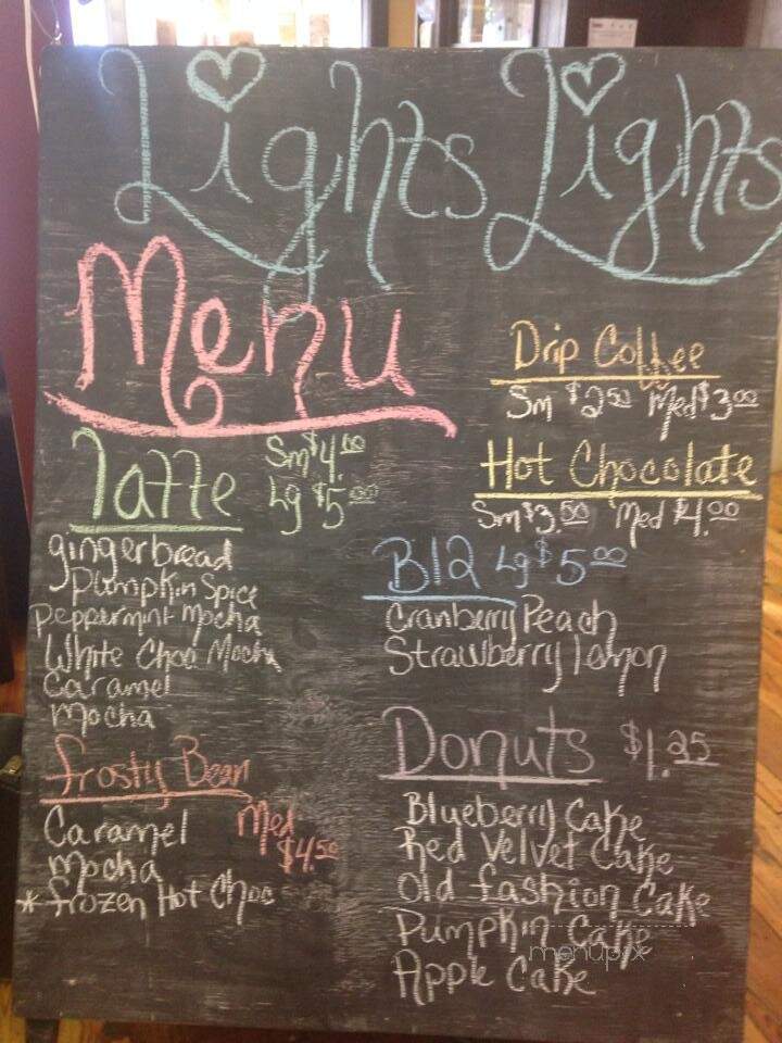 Beans and Strings - Moultrie, GA menu_pic