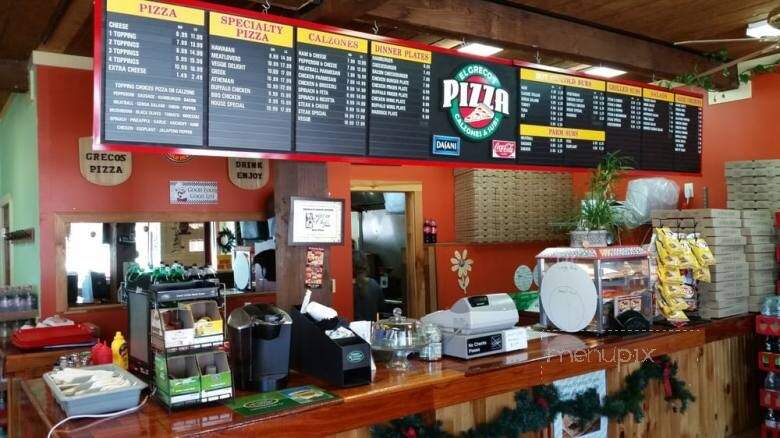 El Greco's Pizza - Lincoln, NH menu_pic