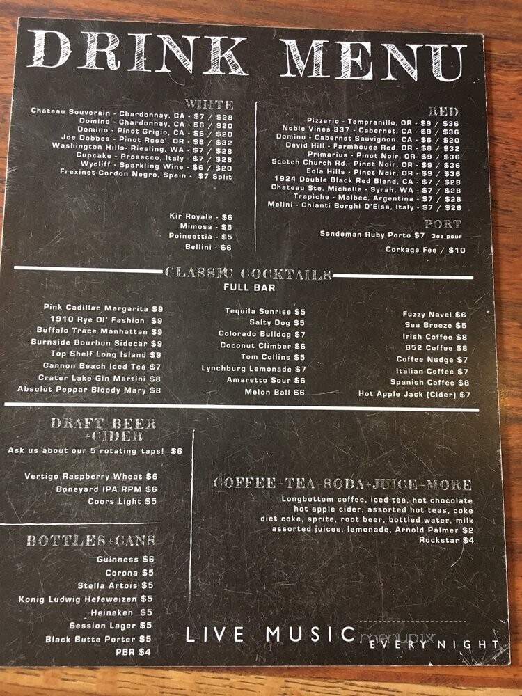 Pizzario - Hillsboro, OR menu_pic