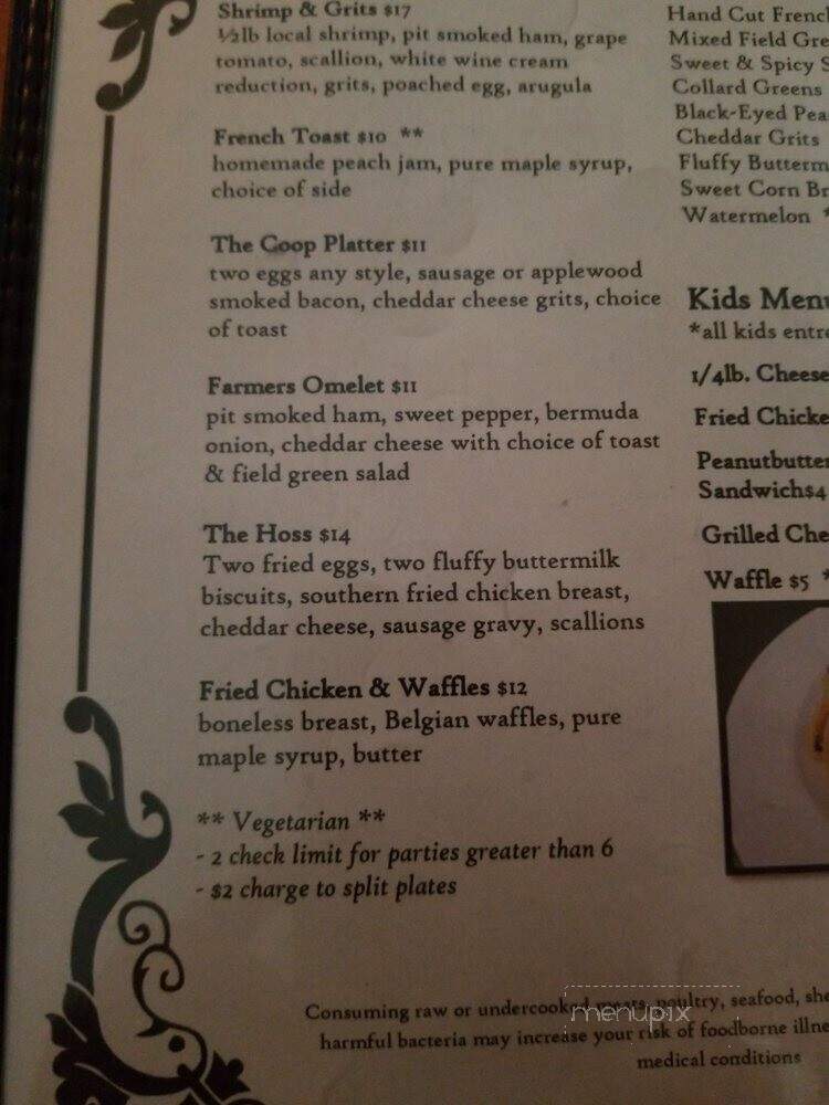 Leddy's Porch - Fernandina Beach, FL menu_pic