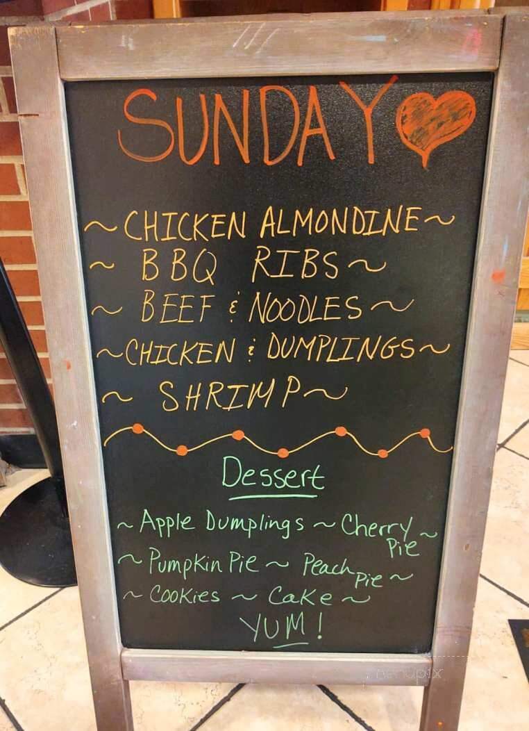 Rob's Restaurant - Brookville, OH menu_pic